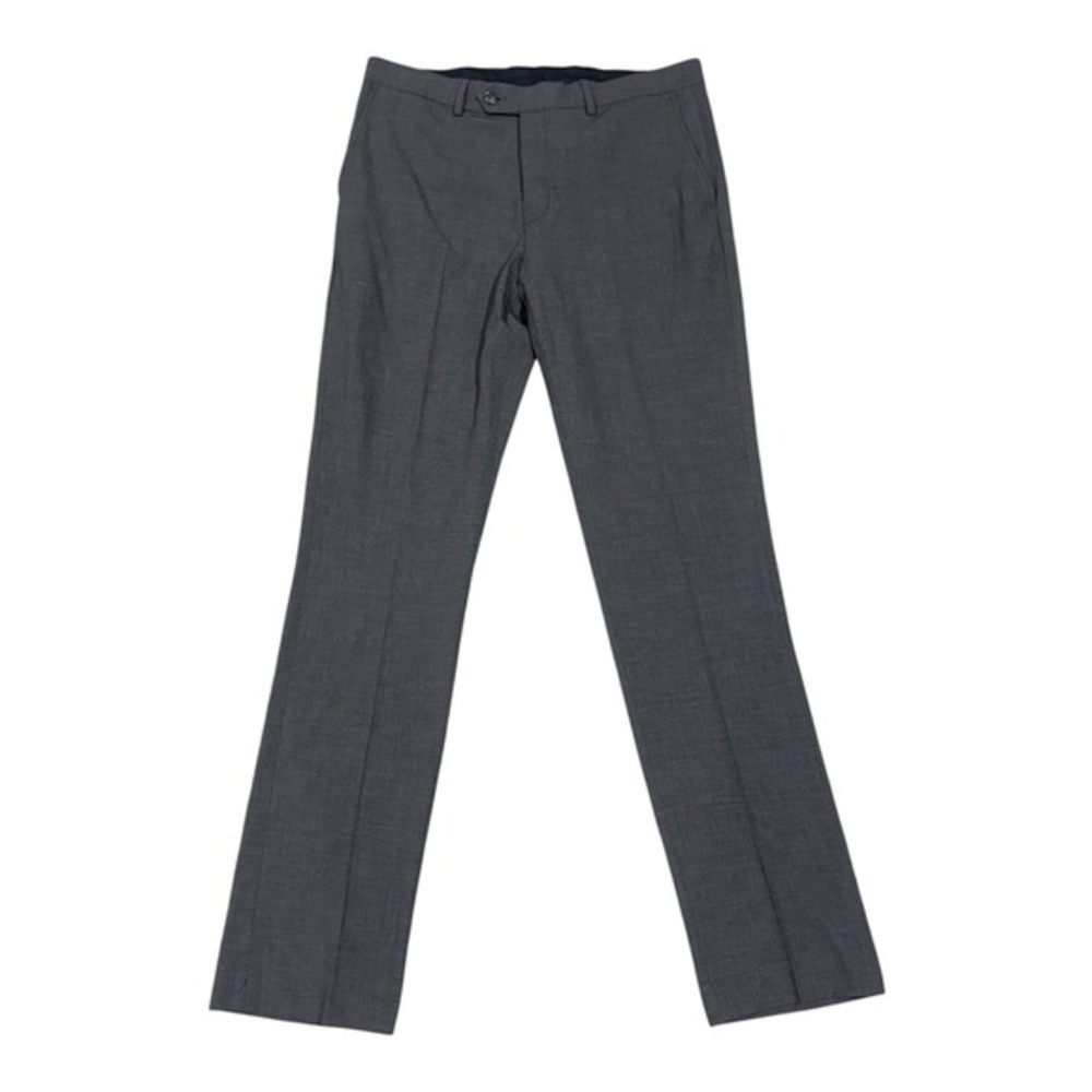 Apt 9 Essential Slim Fit‎ Mens Dress Pants Charcoal Gray 33x34 Trousers